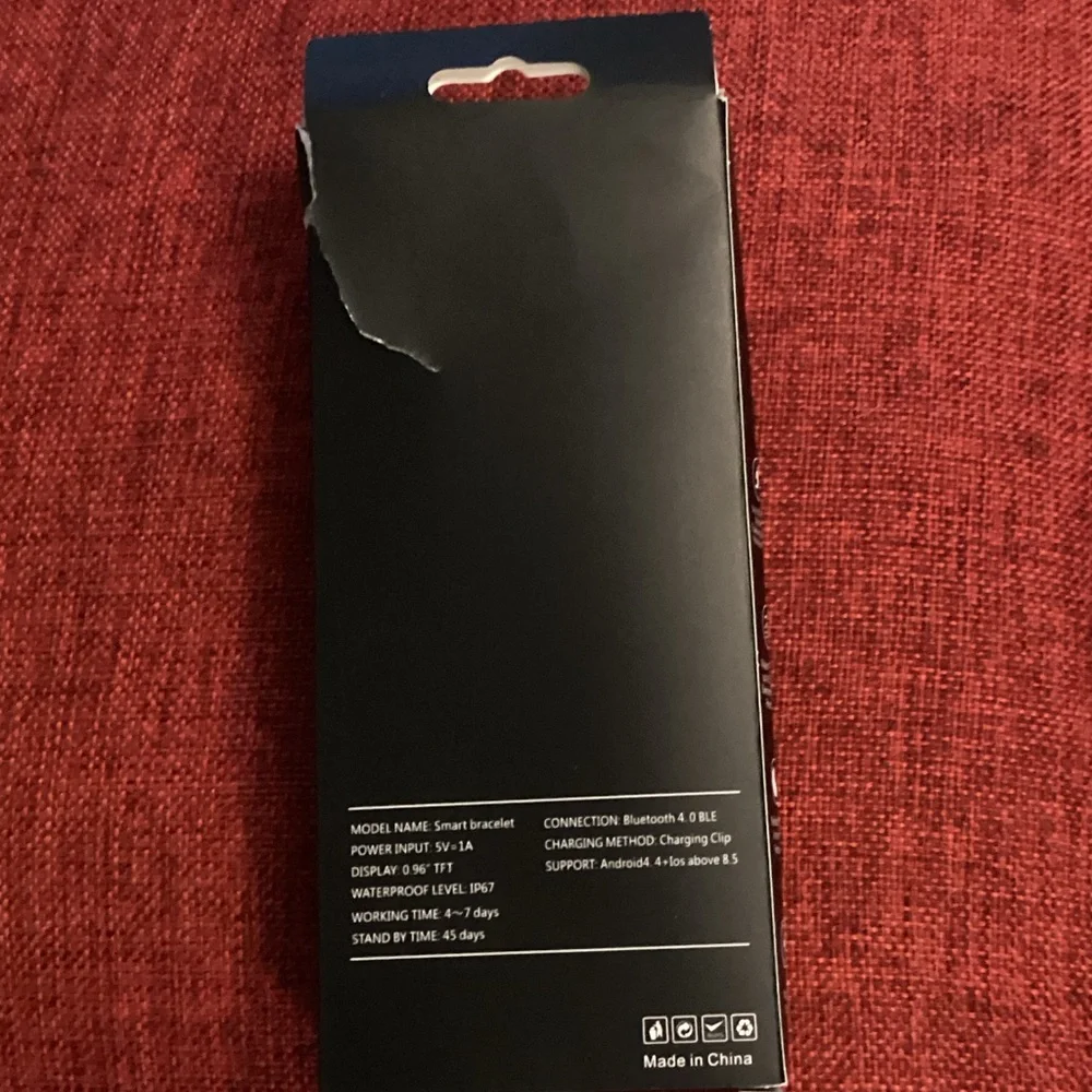 Smart Band 7 Black Fitness Tracker